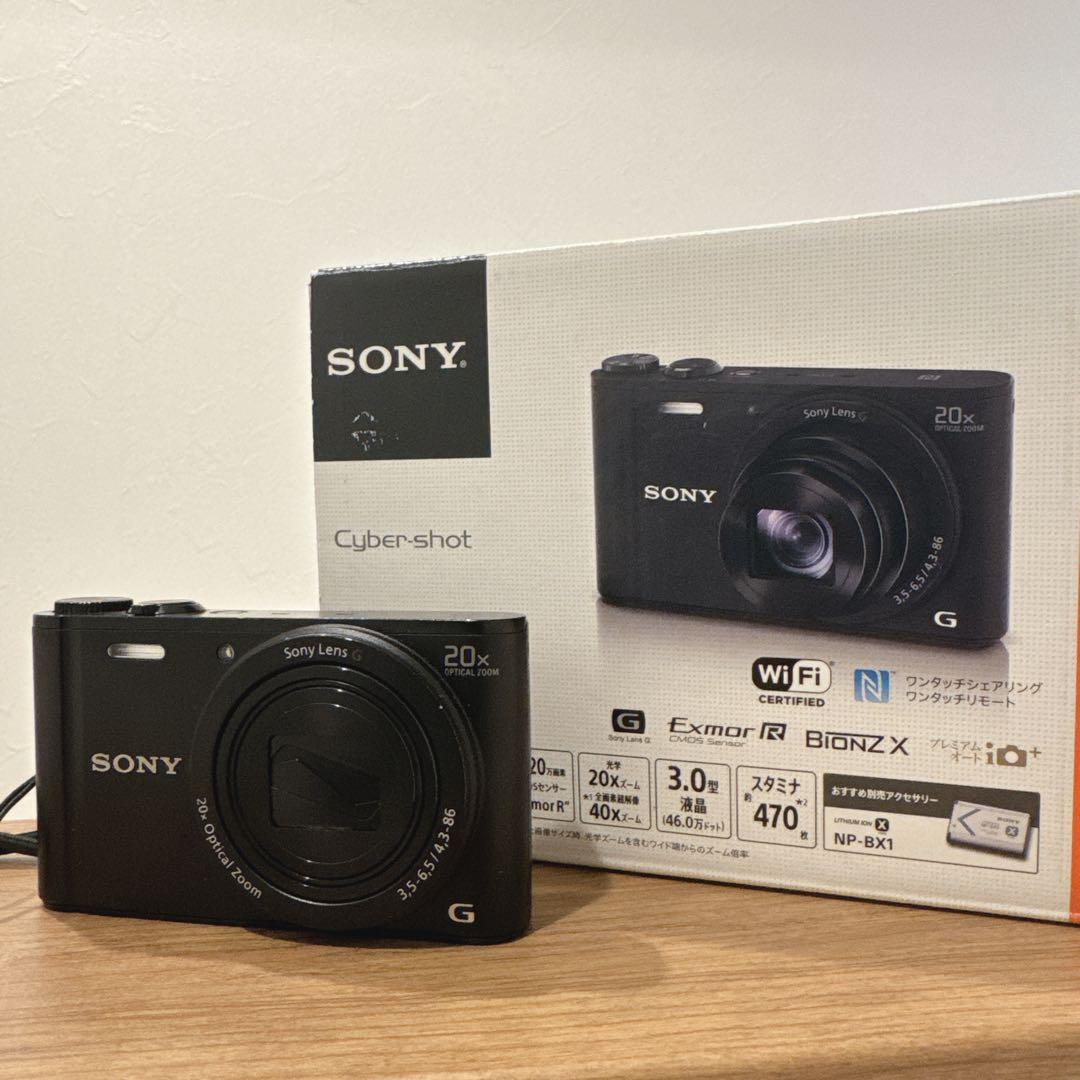 SONY Cyber-shot DSC-WX350 ブラック デジタルカメラ